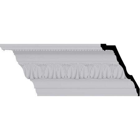 Ekena Millwork 6 7/8"H x 5 1/8"P x 8 5/8"F x 94 1/2"L Tirana Crown Moulding MLD06X05X08TI